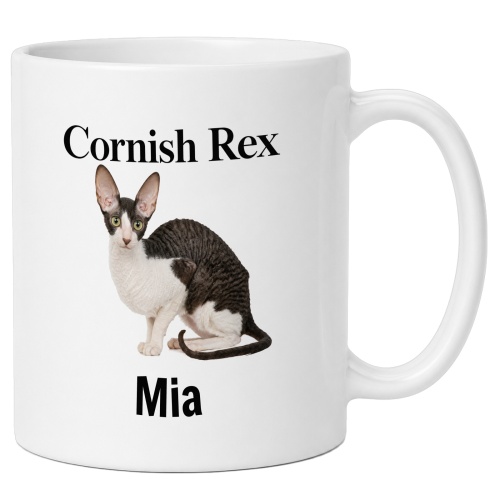Personalisierte Tasse »Cornish Rex«