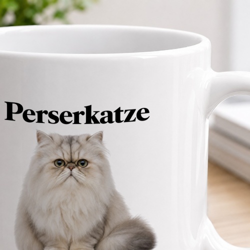 Personalisierte Tasse »Perserkatze«