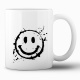 Tasse »Smiley« (schwarz)