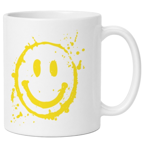 Tasse »Smiley Splash«