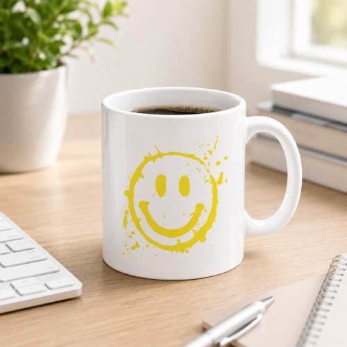 Tasse »Smiley Splash«