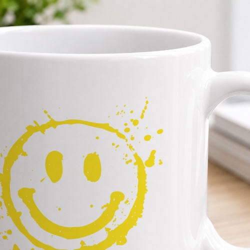 Tasse »Smiley Splash«