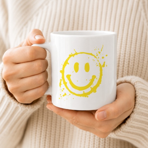 Tasse »Smiley Splash«