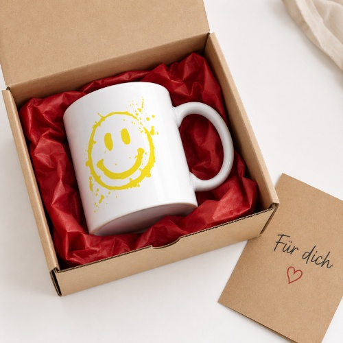 Tasse »Smiley Splash«