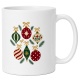 Tasse »Weihnachtskugeln«