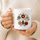 Tasse »Weihnachtskugeln«