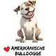 Tasse »Hund Amerikanische Bulldogge« (American Bulldog)