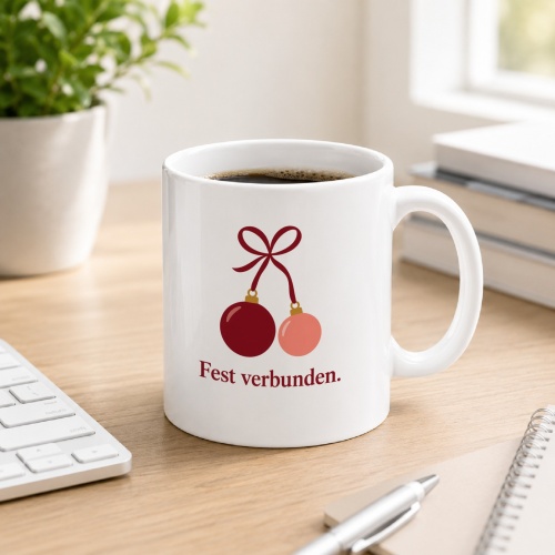 Tasse »Fest verbunden.«
