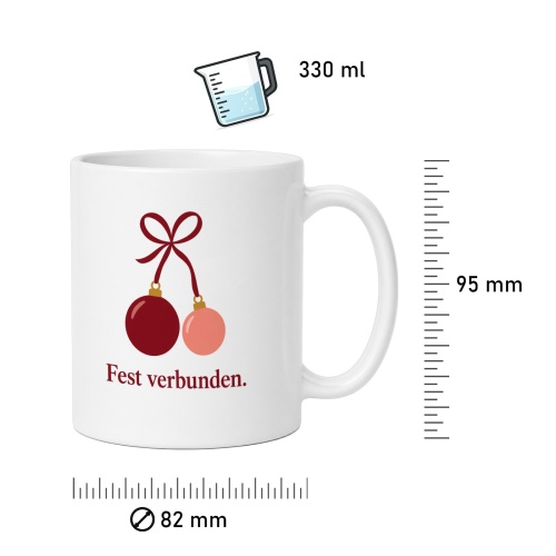 Tasse »Fest verbunden.«