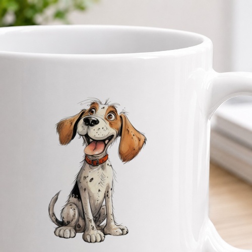 Tasse »Beagle mit Herz«