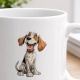 Tasse »Beagle mit Herz«