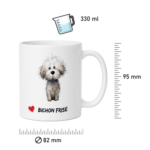 Tasse »Herz Bichon Frisé«