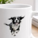 Tasse »Herz Border Collie«