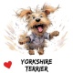 Tasse »Yorkshire Terrier Herzmotiv«