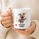 Tasse »Yorkshire Terrier Herzmotiv«