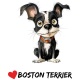 Tasse »Herz Boston Terrier«