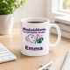Personalisierte Tasse »Maskenbildnerin«