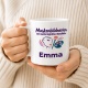 Personalisierte Tasse »Maskenbildnerin«
