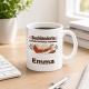 Personalisierte Tasse »Buchbinderin«