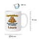 Personalisierte Tasse »Lagerlogistikerin«