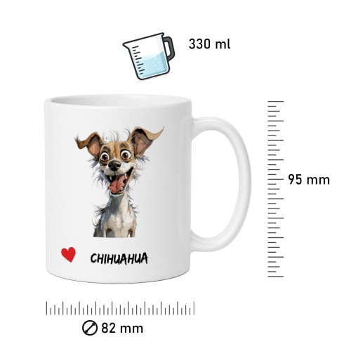 Tasse »Herz Chihuahua«