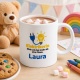 Personalisierte Tasse »Elektrikerin«