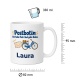 Personalisierte Tasse »Postbotin«