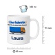 Personalisierte Tasse »Lkw-Fahrerin«