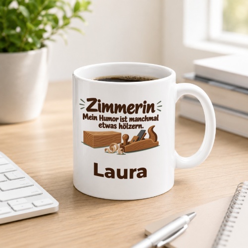 Personalisierte Tasse »Zimmerin«