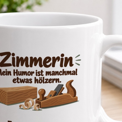 Personalisierte Tasse »Zimmerin«