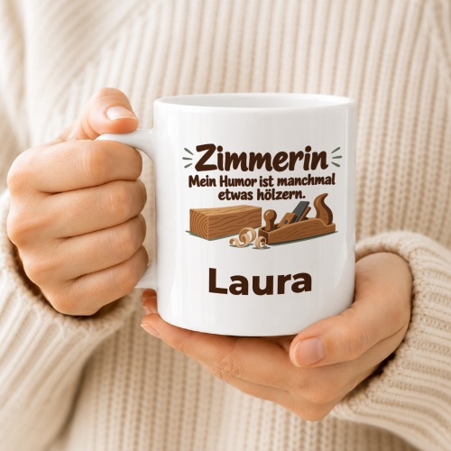 Personalisierte Tasse »Zimmerin«