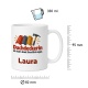 Personalisierte Tasse »Dachdeckerin«