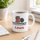 Personalisierte Tasse »Schornsteinfegerin«
