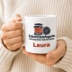 Personalisierte Tasse »Schornsteinfegerin«