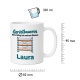 Personalisierte Tasse »Gerüstbauerin«