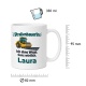 Personalisierte Tasse »Straßenbauerin«
