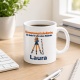 Personalisierte Tasse »Vermessungstechnikerin«