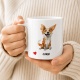 Tasse »Corgi Herz«