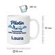 Personalisierte Tasse »Pilotin«