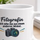 Personalisierte Tasse »Fotografin«