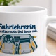 Personalisierte Tasse »Fahrlehrerin«