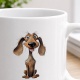 Tasse »Dackel Herzmotiv«