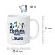 Personalisierte Tasse »Musikerin«