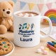 Personalisierte Tasse »Musikerin«