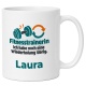 Personalisierte Tasse »Fitnesstrainerin«