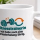 Personalisierte Tasse »Fitnesstrainerin«