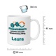 Personalisierte Tasse »Fitnesstrainerin«