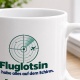 Personalisierte Tasse »Fluglotsin«