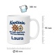 Personalisierte Tasse »Kapitänin«