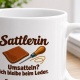 Personalisierte Tasse »Sattlerin«